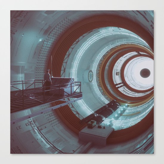 SUPERCOLLIDER (everyday 04.03.17) Canvas Print