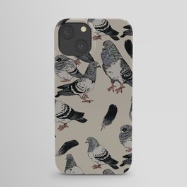 Pigeon Pattern iPhone Case