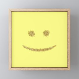 Slightly Smiling Framed Mini Art Print