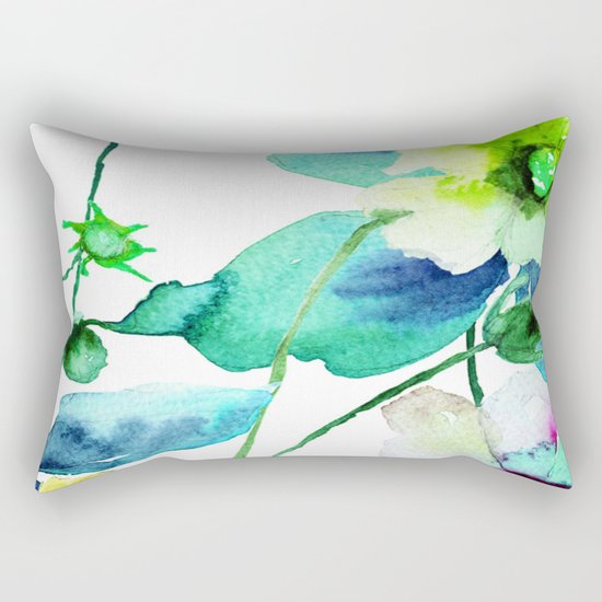 Flowers 08 Rectangular Pillow