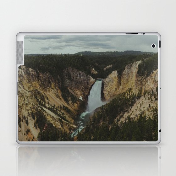 Yellowstone National Park Falls Laptop & iPad Skin