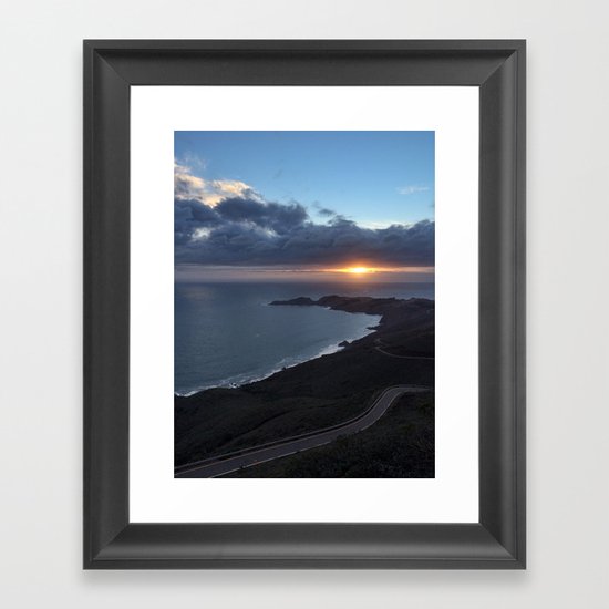 Headlands Framed Art Print