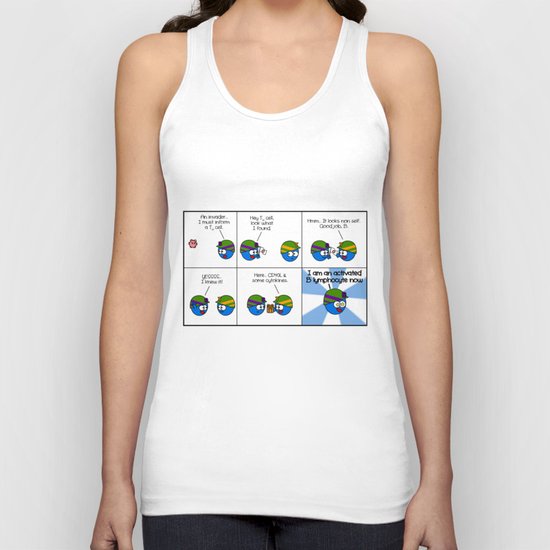Activated lymphocyte Unisex Tank Top