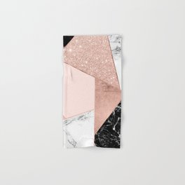 Black Marble Hand Bath Towels For Any Bathroom Decor Society6