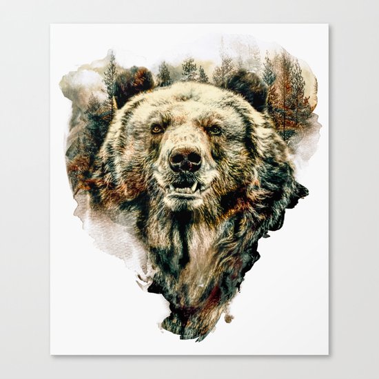 Bear Canvas Print