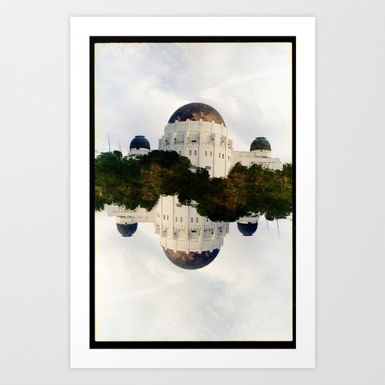 Griffith Observations (35mm multiple exposure) Art Print