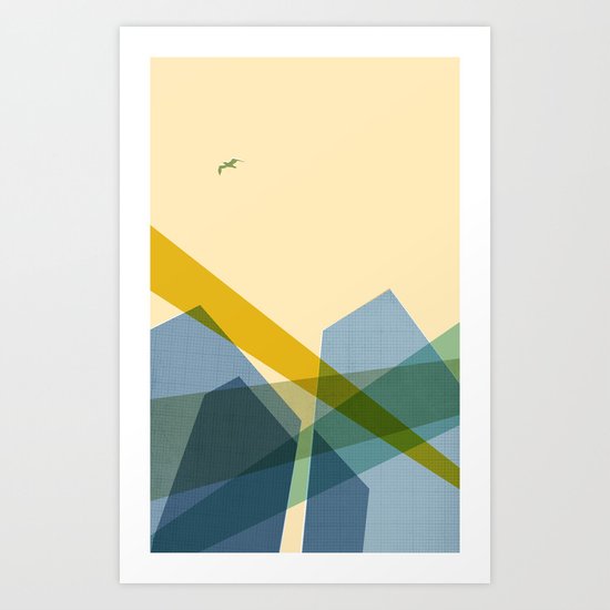 TD Towers Art Print