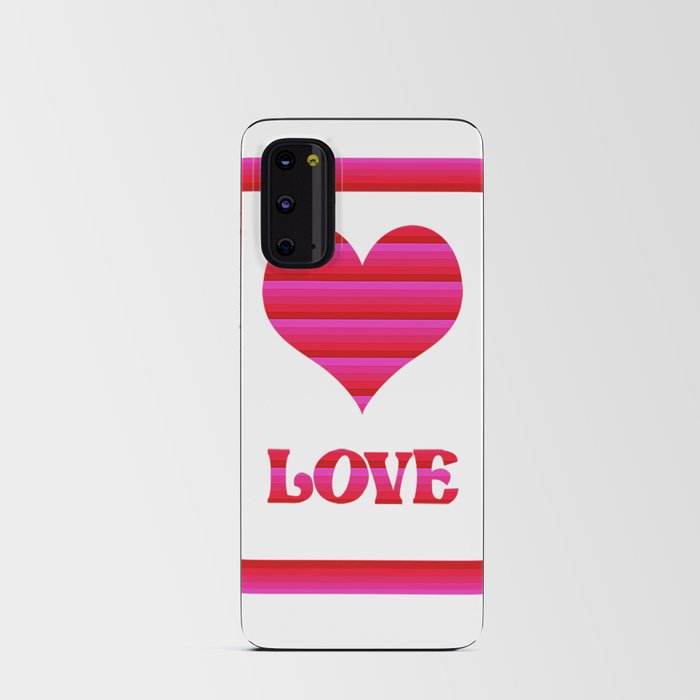 Valentine’s Day Gift –  Love Android Card Case