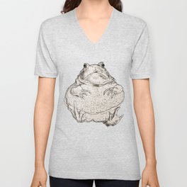 Draw Me Like One Of Your French Frogs V Neck T Shirt