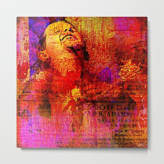 Daddy, comes back from the war Metal Print