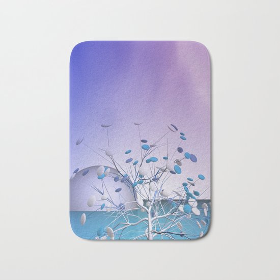 window curtain - candytree Bath Mat