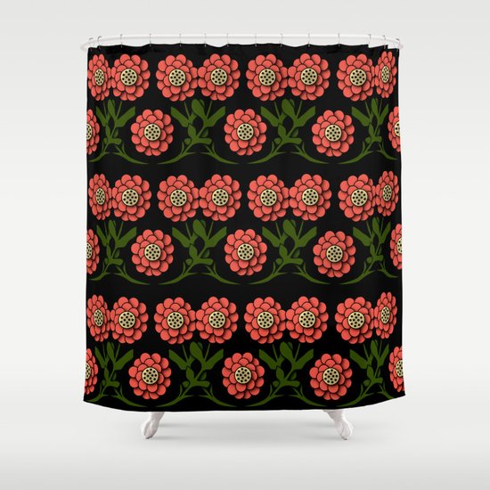 Flower 6 Shower Curtain