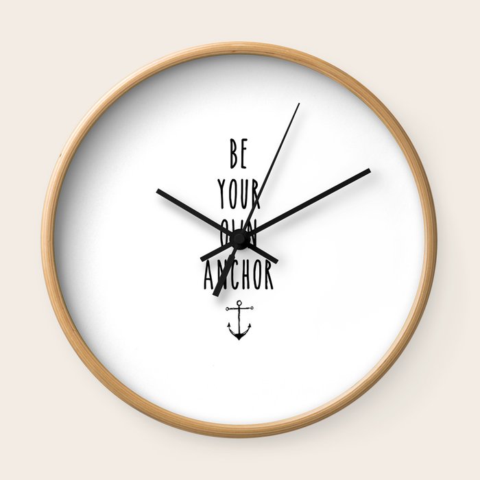 Teen Wolf Anchor Wall Clock