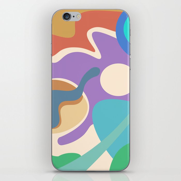 Colorful in motion iPhone Skin