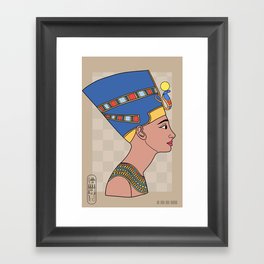 Queen Nefertiti Framed Art Print