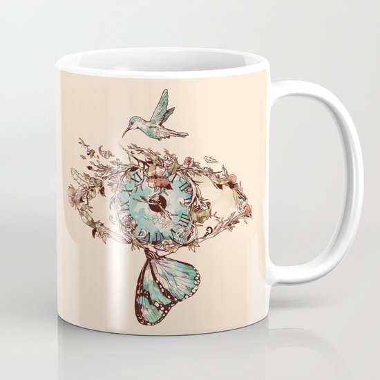Watching the Passage of Time Coffee Mug
