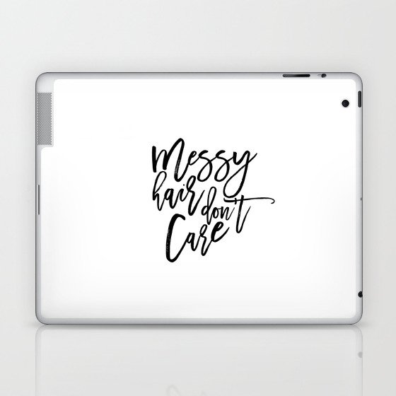Messy Hair Dont Care Fashion Wall Art Primpin Aint Easy Fashion