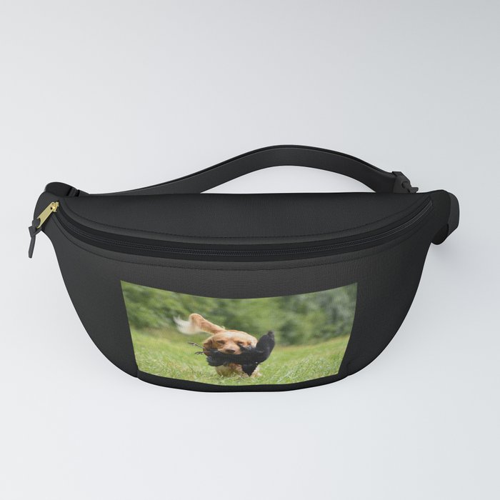 Hunting with Dog Fanny Pack