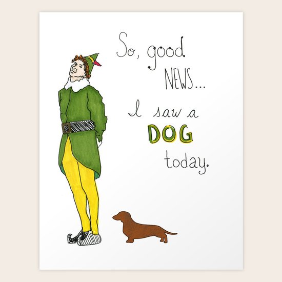 Good News! Art Print