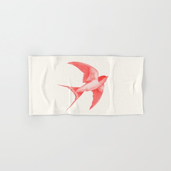 Barn Swallow (red) Hand & Bath Towel