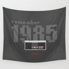 Remember 1985 Wall Tapestry