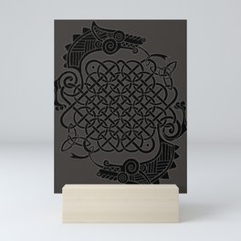 Double Dragon Shield Mini Art Print