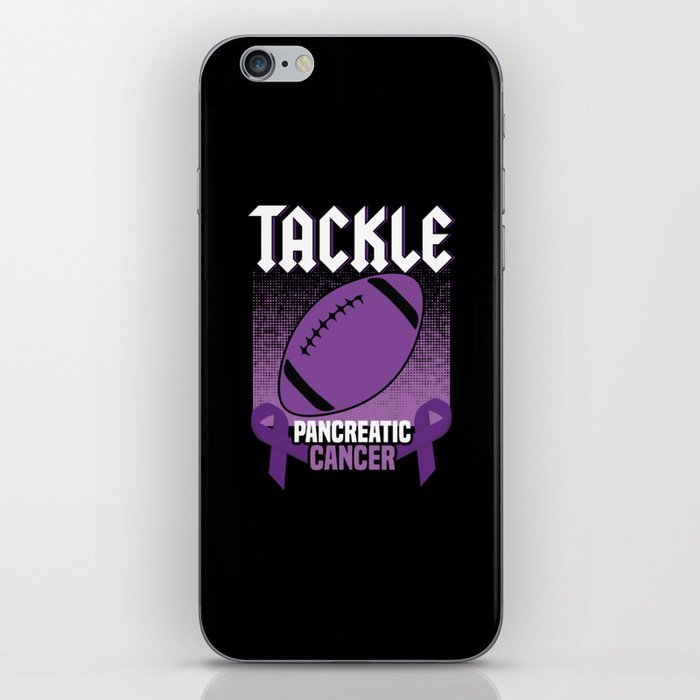 Purple November Tackle Pancreatic Cancer Awareness iPhone Skin