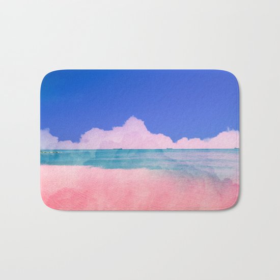 Pastel sea Bath Mat
