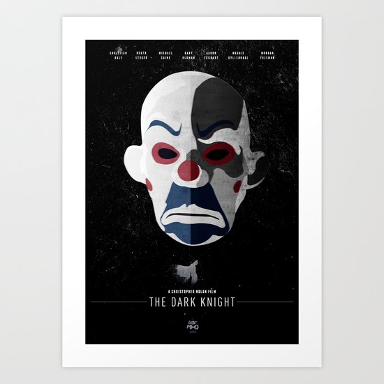 The Dark Knight Art Print