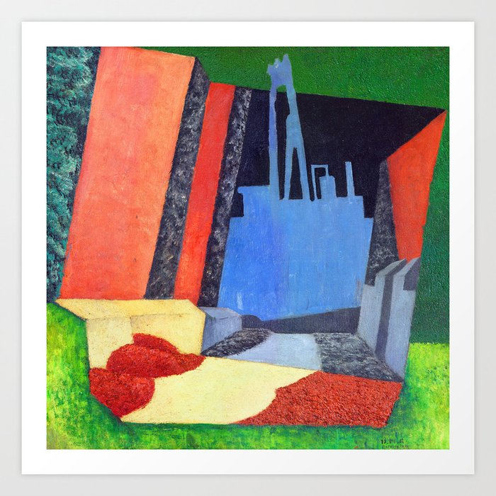 diego rivera urban landscape art print by jjbzz society6 diego rivera urban landscape art print by jjbzz