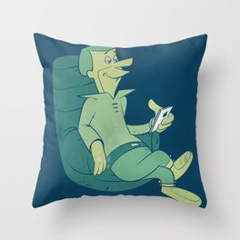 I live in the future - The Jetsons revival Throw Pillow