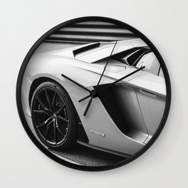 Italian Sports Car Wall Clock | Black And White, Fastcars, Lovecars, Sportscars, Luxurycars, Newcars, Photo, Expensivecars, Hdr, Wheels 