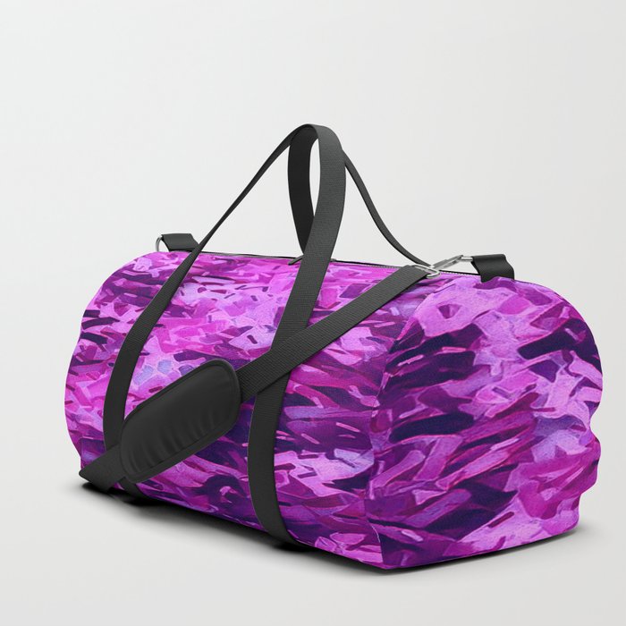 Pantone Violet Confetti Duffle Bag by LaurenW Designs | Society6