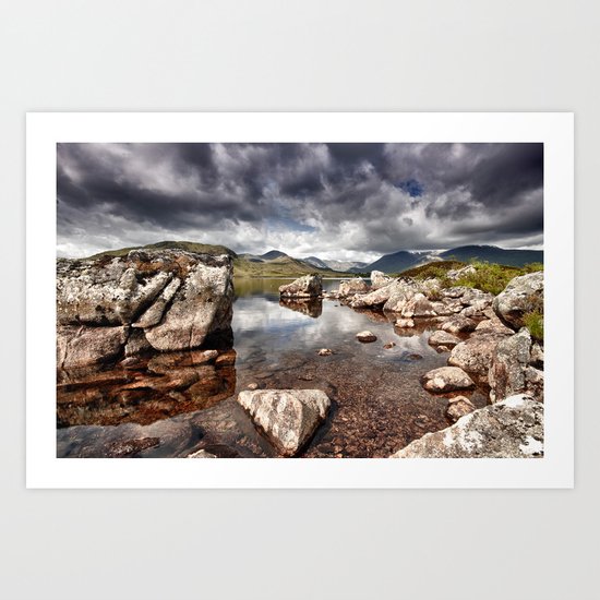Rannoch Moor Scotland Art Print