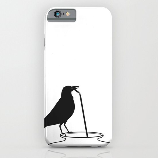 Thirsty crow iPhone & iPod Case