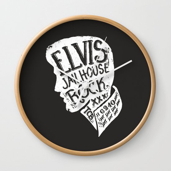 Jailhouse Rock Wall Clock