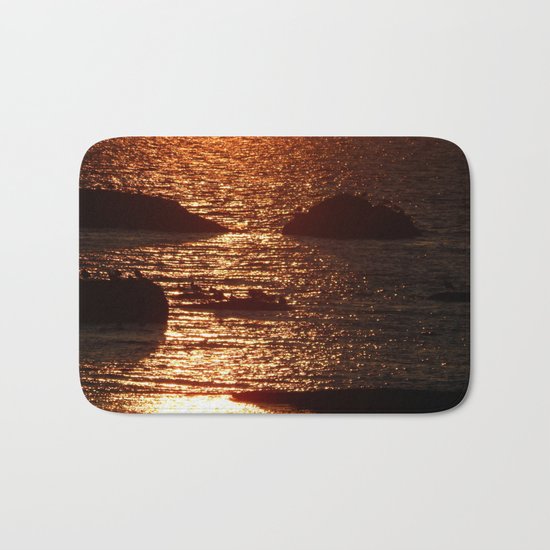 Golden Hour Bath Mat