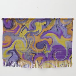 Lilac Swirl Wall Hanging
