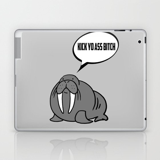Angry Walrus Laptop & iPad Skin