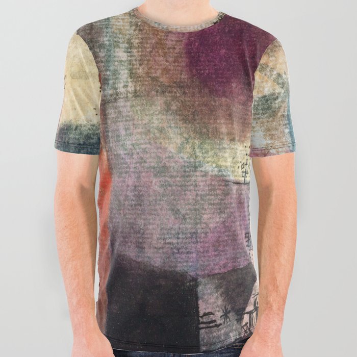 Untitled painting by Paul Klee Bauhaus All Over Graphic Tee