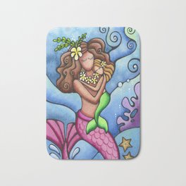 Little Mermaid Bath Mats For Any Bathroom Decor Style Society6