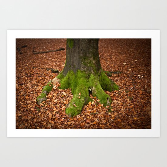Autumn Tree Art Print