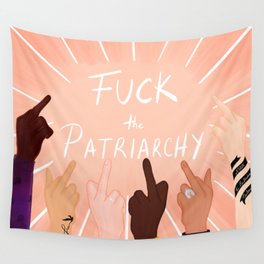 Fuck the Patriarchy Wall Tapestry