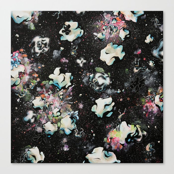 A Momentary Quietus in Space Canvas Print