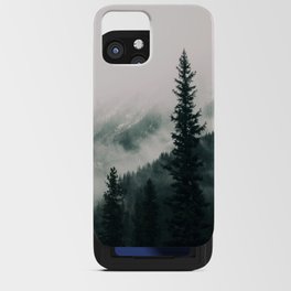 Over the Mountains and trough the Woods -  Forest Nature Photography iPhone Card Case