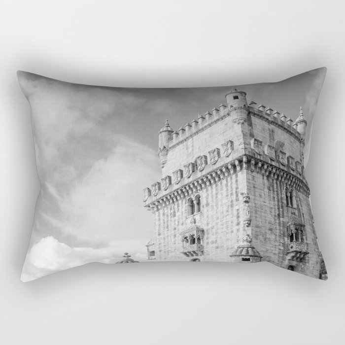 Belem Tower Lisbon Portugal Rectangular Pillow