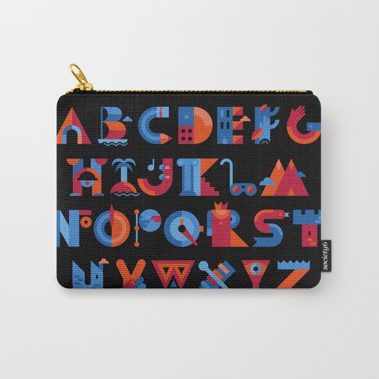 Alphabet Carry-All Pouch