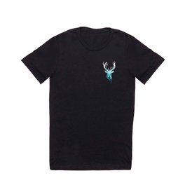 Deer Blue Winter T Shirt