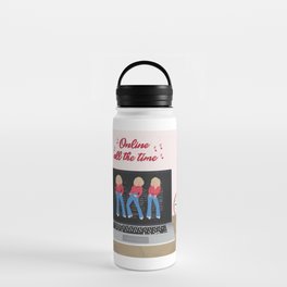 Dolly Online All The Time Water Bottle