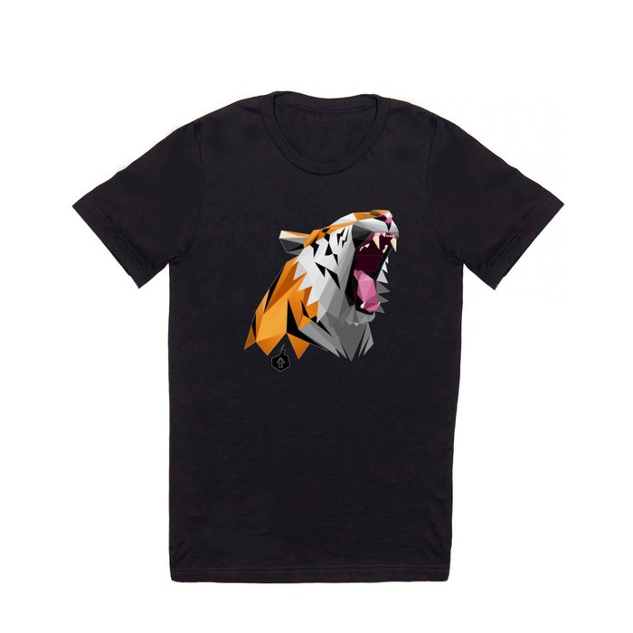 TML polygon tiger ROAR!!! T Shirt